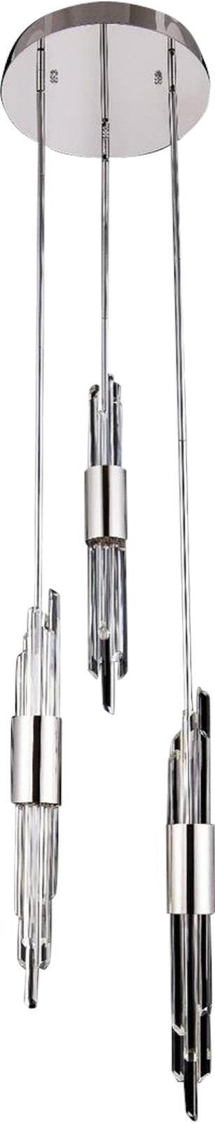 Contemporary Lucca Crystal Foyer FixtureBy KALCO LIGHTING