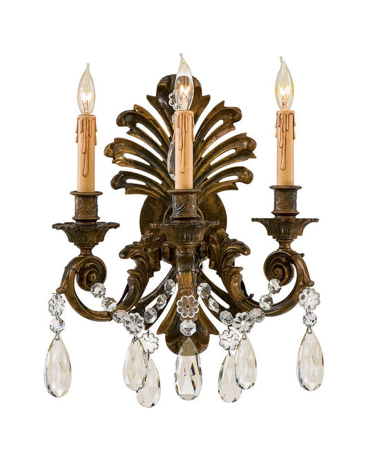 Metropolitan 3-Light Wall SconceBy Minka Aire