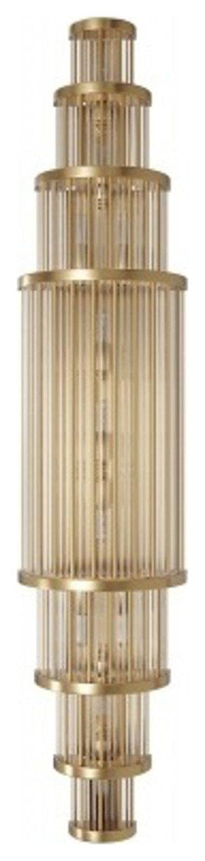 Waldorf 11 Light Wall Sconce, Aged BrassBy Avenue Lighting