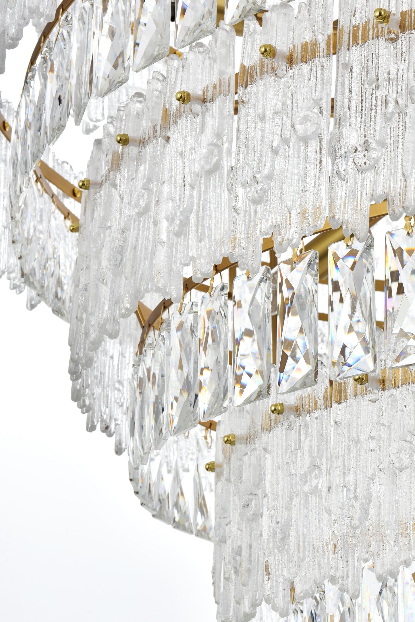 Home Living 42" Chandelier, Satin GoldBy Home Living