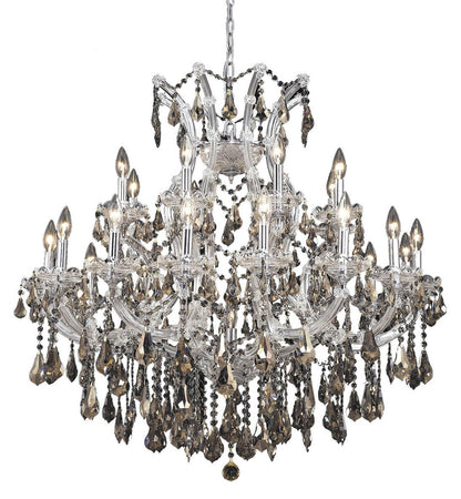 Elegant Maria Theresa 24-Light Chrome ChandelierBy Elegant Furniture & Lighting