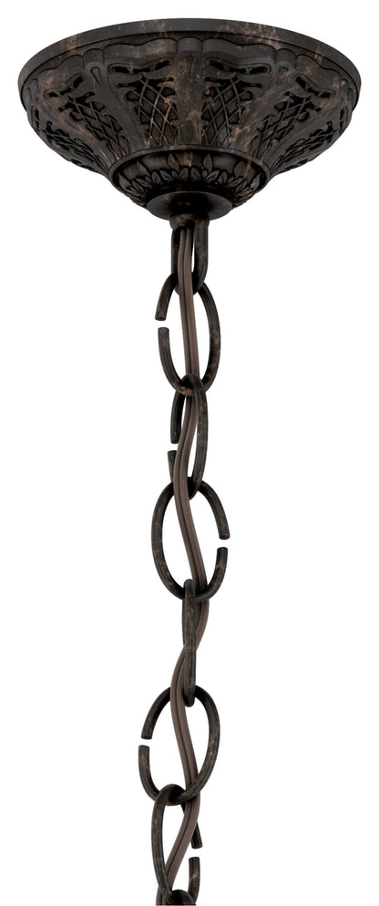 Schonbek 5676-76O 6 Light Crystal Chandelier, Heirloom BronzeBy Schonbek