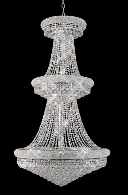 Artistry Lighting Primo Collection Chandelier 30x50, ChromeBy Artistry Lighting