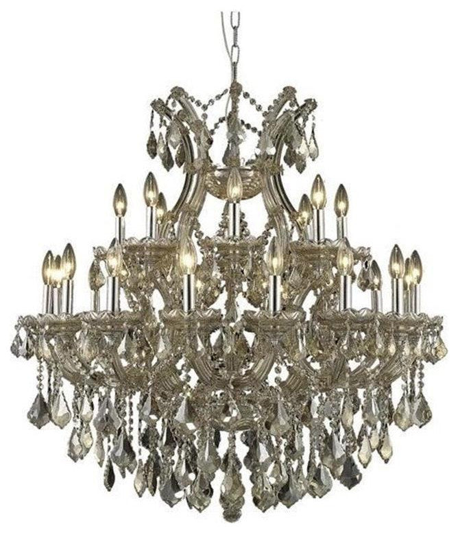Elegant Lighting Maria Theresa 36" 24 Light Royal Crystal ChandelierBy Elegant Furniture & Lighting