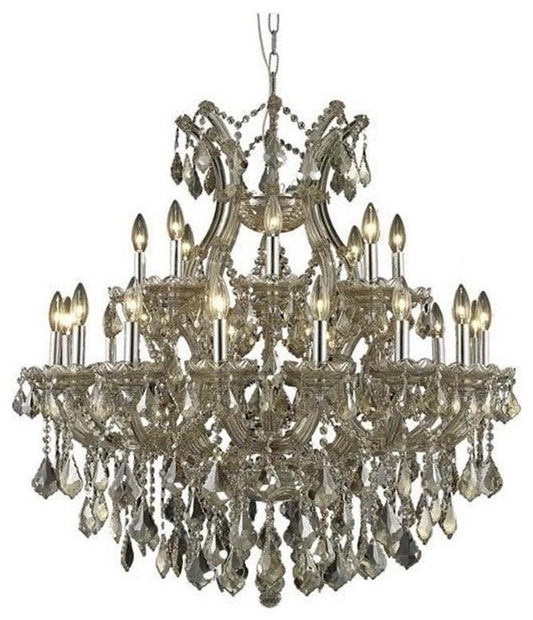 Elegant Lighting Maria Theresa 36" 24 Light Royal Crystal ChandelierBy Elegant Furniture & Lighting