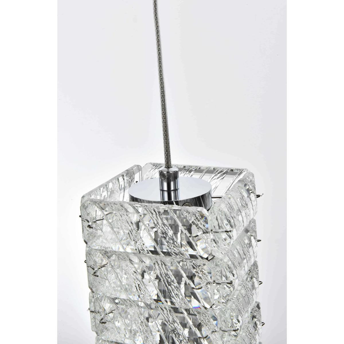 Aston 16 Light Pendant, ChromeBy Elegant Furniture & Lighting