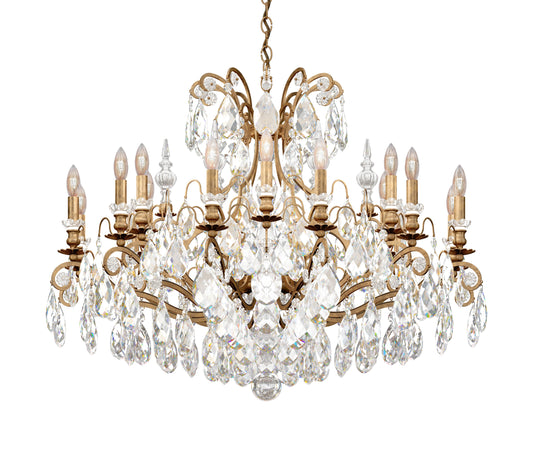 Schonbek 3792-26S 19 Light Crystal Chandelier, French GoldBy Schonbek