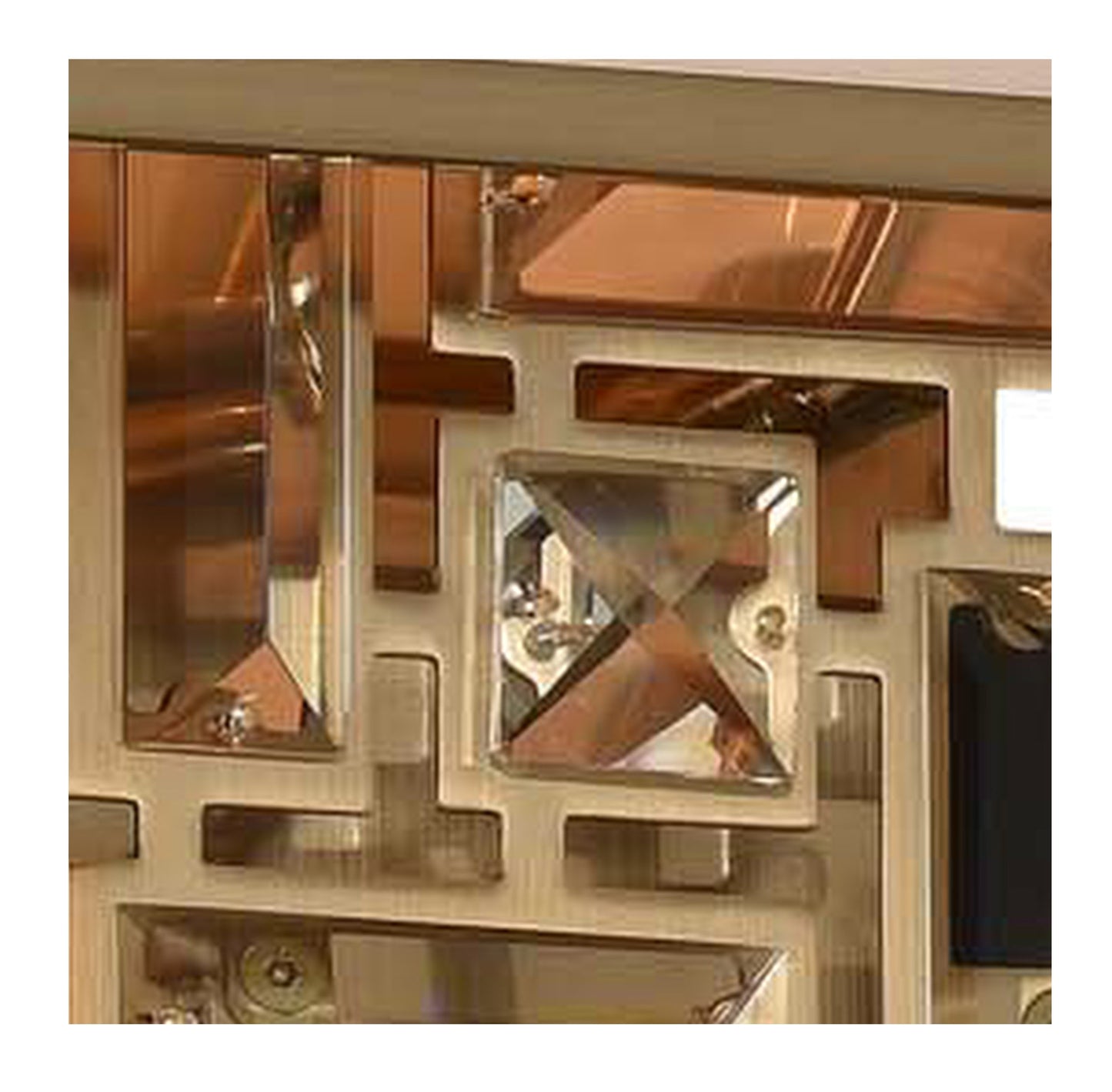 Apollo 37x35" 10-Light Contemporary, Brushed Champagne GoldBy Allegri Crystal by Kalco Lighting