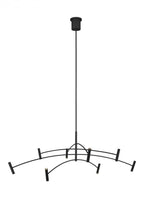 Aerial Chandelier, LED, Matte Black, 60.25"W (700ARL60B-LED930 70P9D5Q)