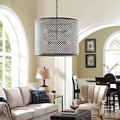 Prosperity Chandelier EEI-2115-BRNBy Modway