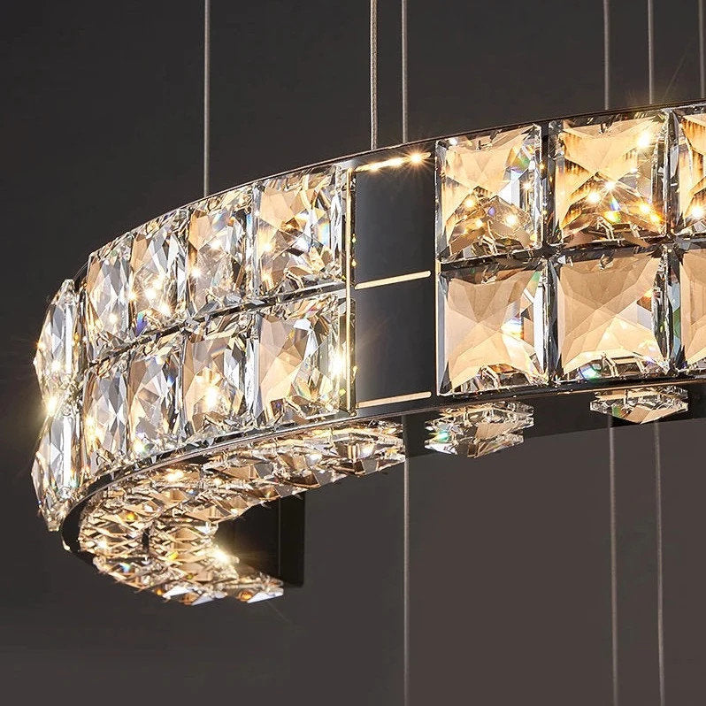 Bacci 40" Crystal ChandelierBy Morsale.com