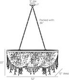 Baja Linear Chandelier