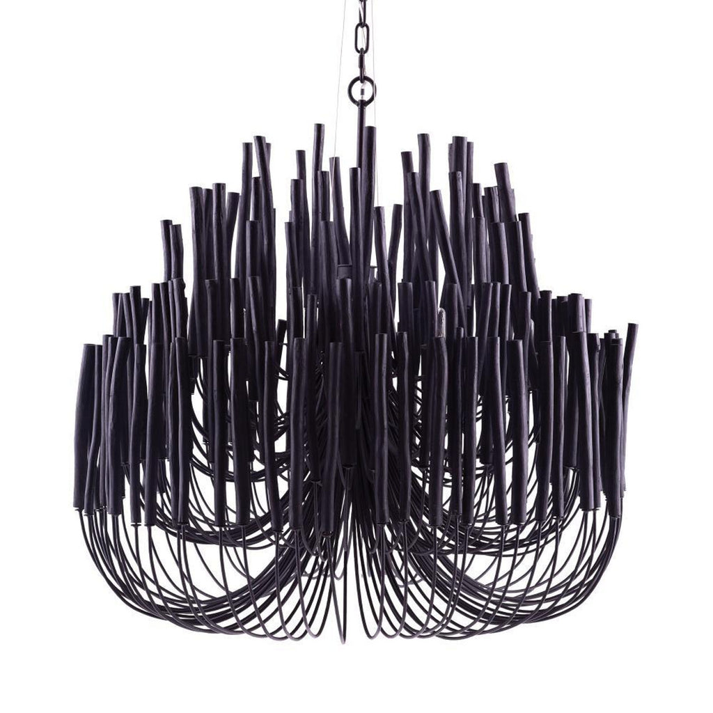 Gatsby Chandelier, 8-Light, Sterling, 21.2"H (105021-SKT-85-CR 5N8JGZ)