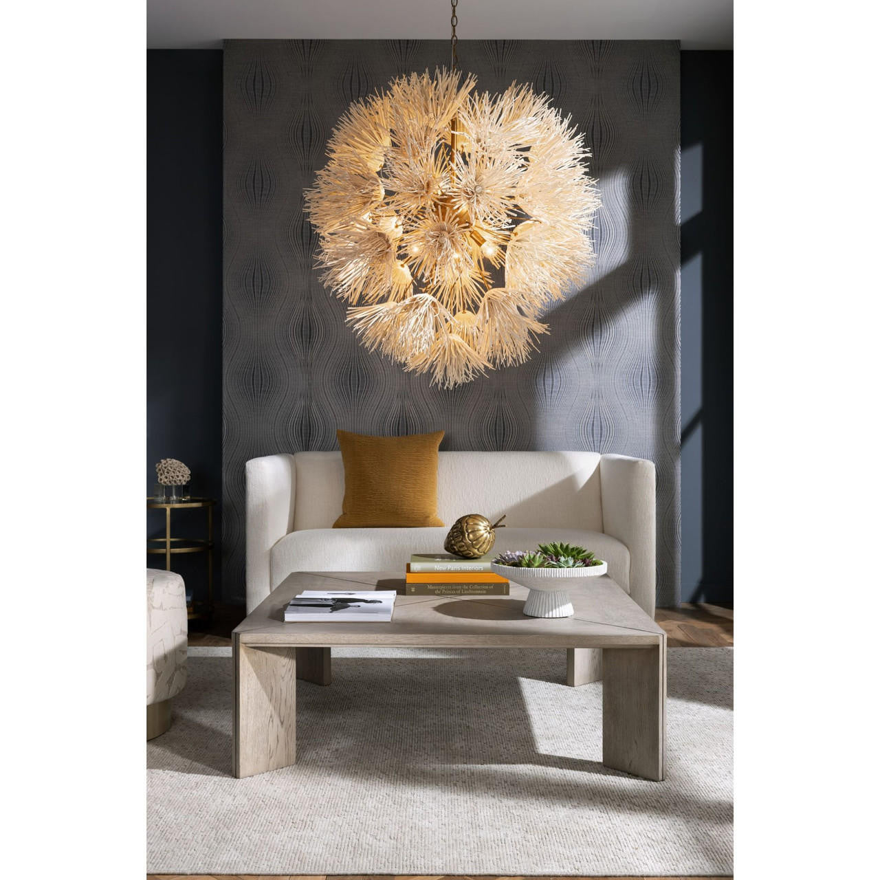 Lapsley White Orb Chandelier