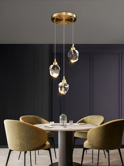 Luxury Diamond Crystal Chandelier, 14 Lights Round, DimmableBy Miron Demid LLC