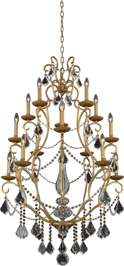 Elise Chandelier, Gold Patina, MediumBy KALCO LIGHTING