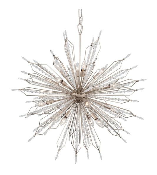 Varaluz 311P16 Orbital 16 Light 36"W Crystal Sputnik Chandelier - Gold DustBy Varaluz