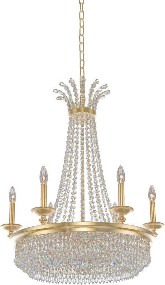Tavo Chandelier, Winter Brass, 26"By KALCO LIGHTING