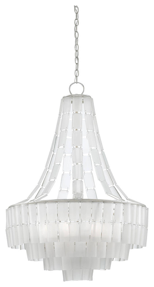 Vintner Blanc ChandelierBy Currey & Company