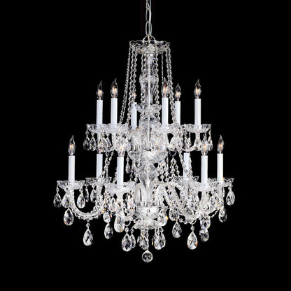 Crystorama 12-Light Clear Swarovski Spectra Crystal Chrome ChandelierBy Crystorama Lighting