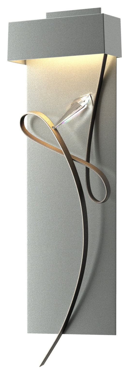 Rhapsody LED Sconce, Vintage Platinum With Natural Iron AccentBy Synchronicity