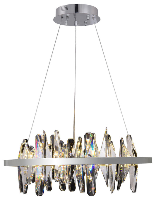 LED Chandelier, ChromeBy Design Living