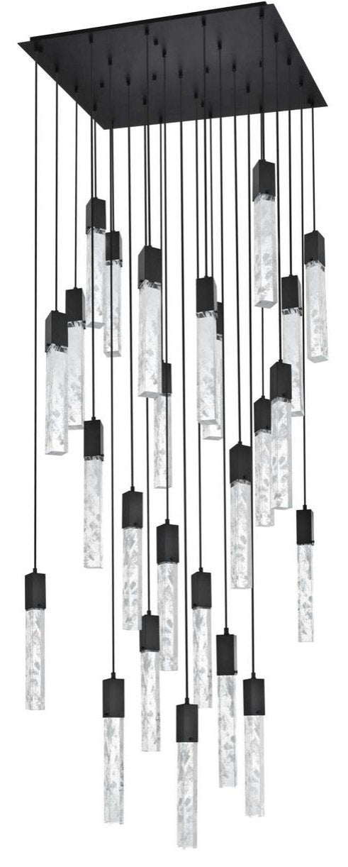 Aurora 16 Light Chandelier, Satin GoldBy Elegant Furniture & Lighting