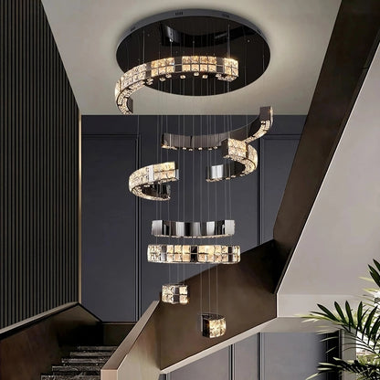 Bacci 40" Crystal ChandelierBy Morsale.com