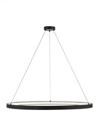 Bodiam Chandelier, 1-Light, LED, Antique Bronze, 48.5"W (700BOD48Z-LED930 70P9D6D)