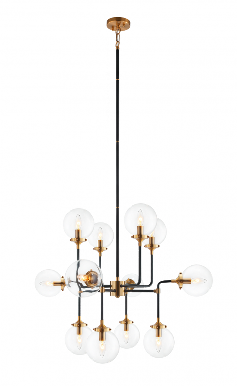 Chute 16 Head LED Multi Pendant