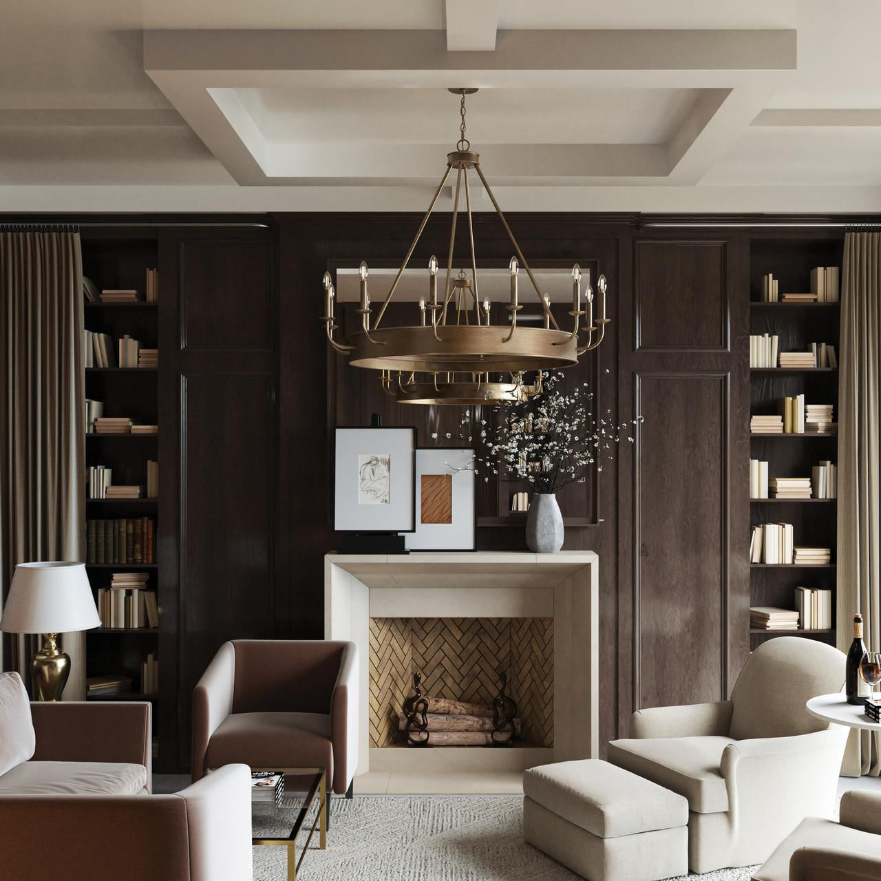 Bryant Large Ring Chandelier