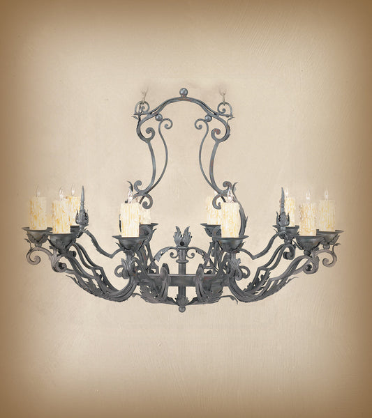 Fresnillo Wrought Iron ChandelierBy Arte De Mexico