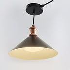 Classic Conical Solar Lights LED Pendant Light Solar Garden Lights Waterproof Hanging Lights