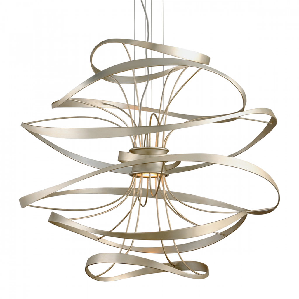 Plisse 8 Light Chandelier