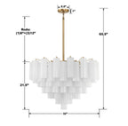 Addis 16 Light Chandelier