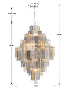 Addis 20 Light Chandelier