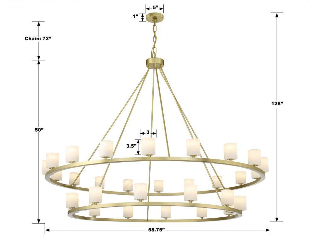 Aragon LED Chandelier