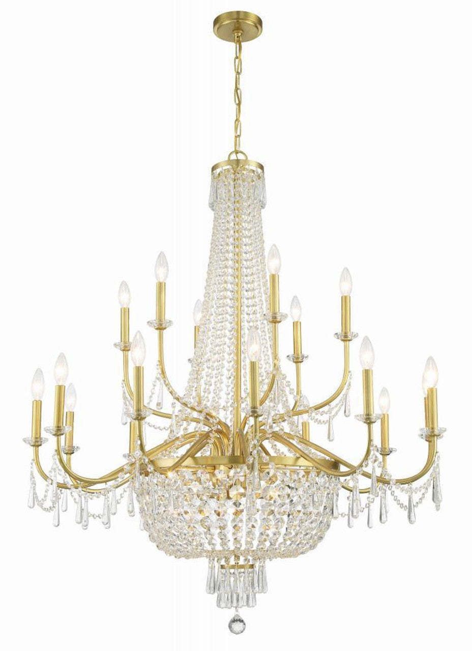 Murano Leaf Chandelier