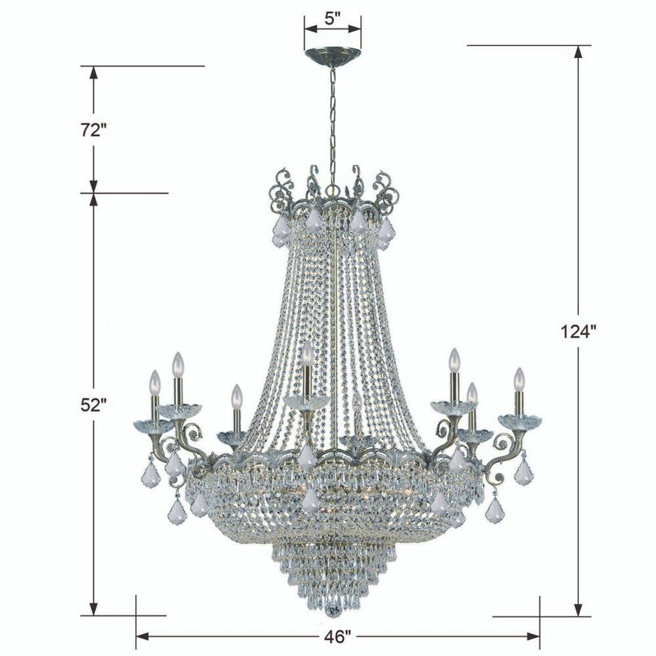Talia Grande Entry Chandelier