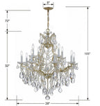 Maria Theresa 13 Light Chandelier