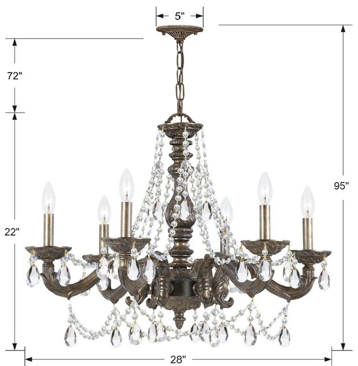 Maria Theresa 13 Light Chandelier