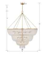 Rylee 24 Light Chandelier