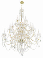 Traditional 25 Light Crystal Chandelier