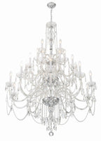 Traditional 25 Light Crystal Chandelier