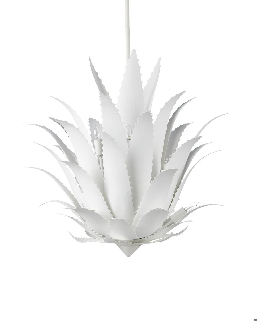 Agave White Chandelier