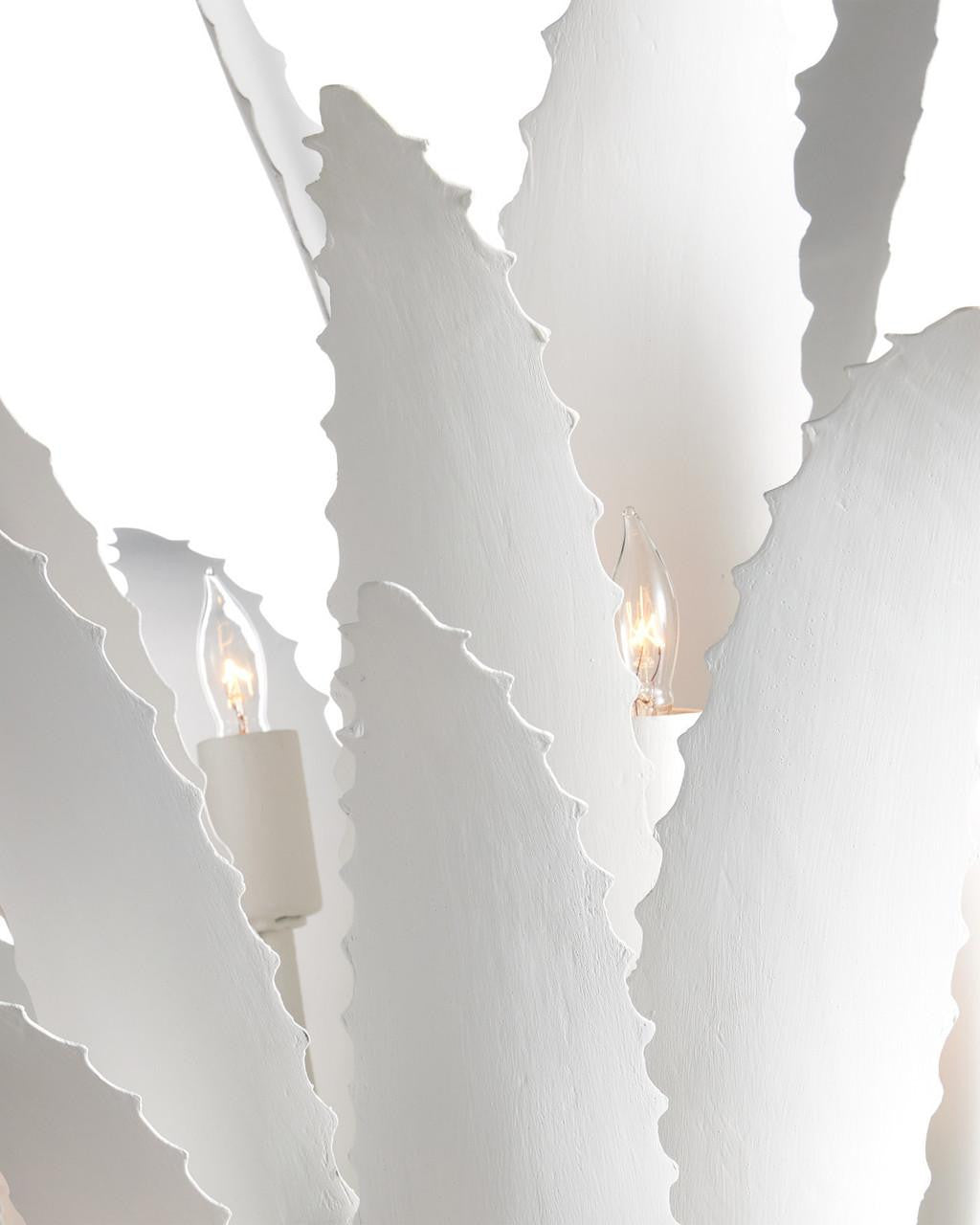 Agave White Chandelier