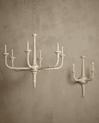 Antibes Medium White Chandelier