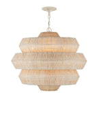 Antibes Medium White Chandelier