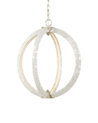 Arietta White Orb Chandelier
