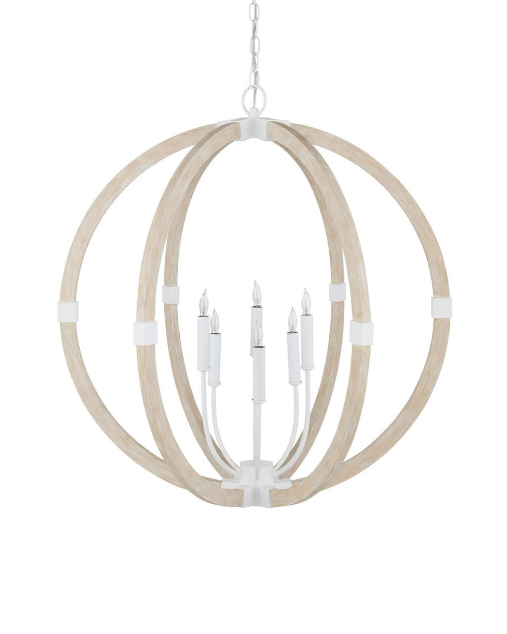 Bastian Sandstone Orb Chandelier
